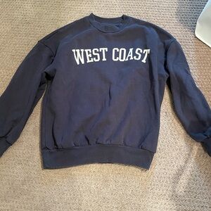 West Coast Navy Sweatshirt